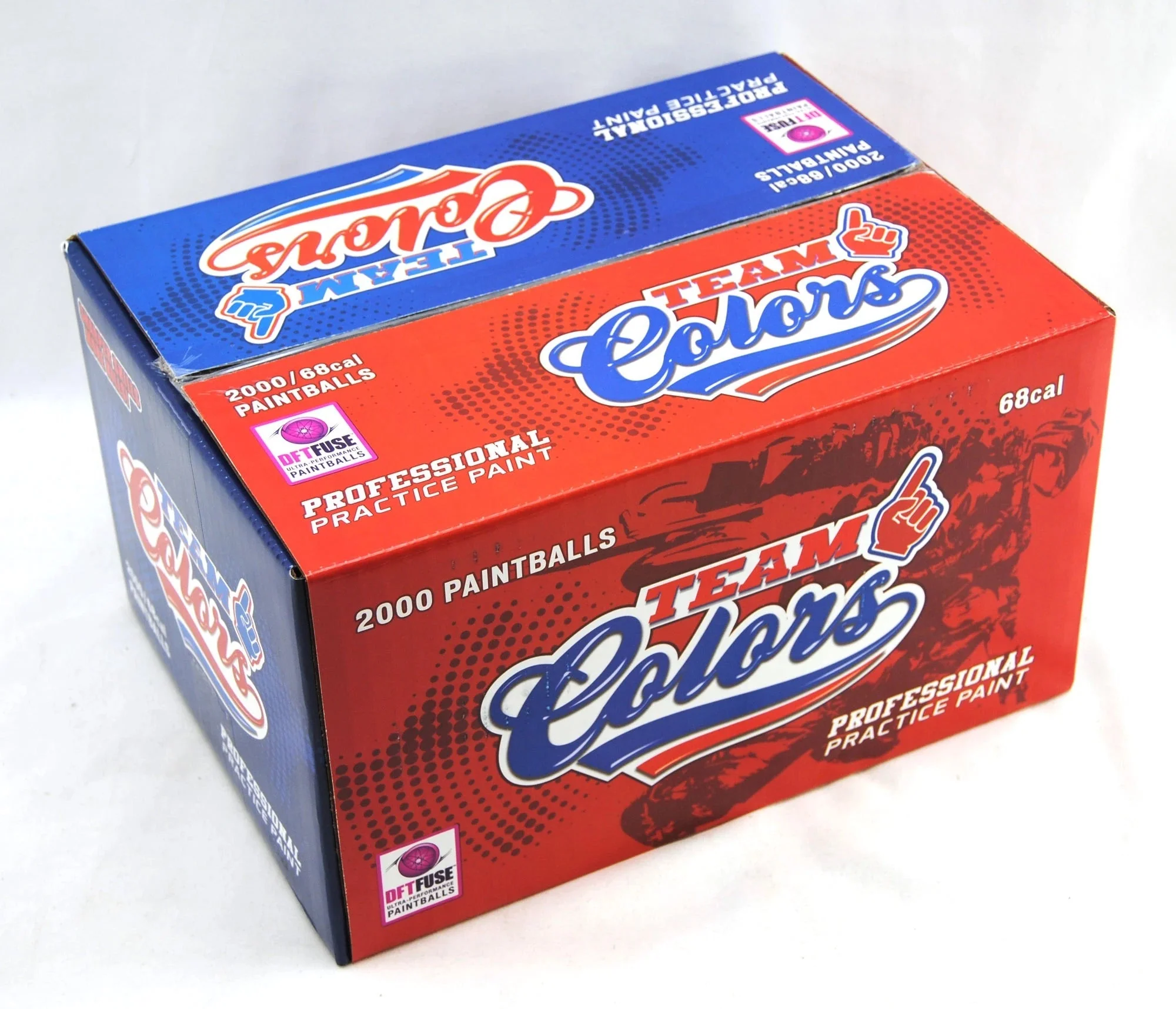 GI Sportz Team Colors Paintballs - 2000 Paintballs - Metallic Black/Metallic Cyan Shell - Pink Fill - Image 3