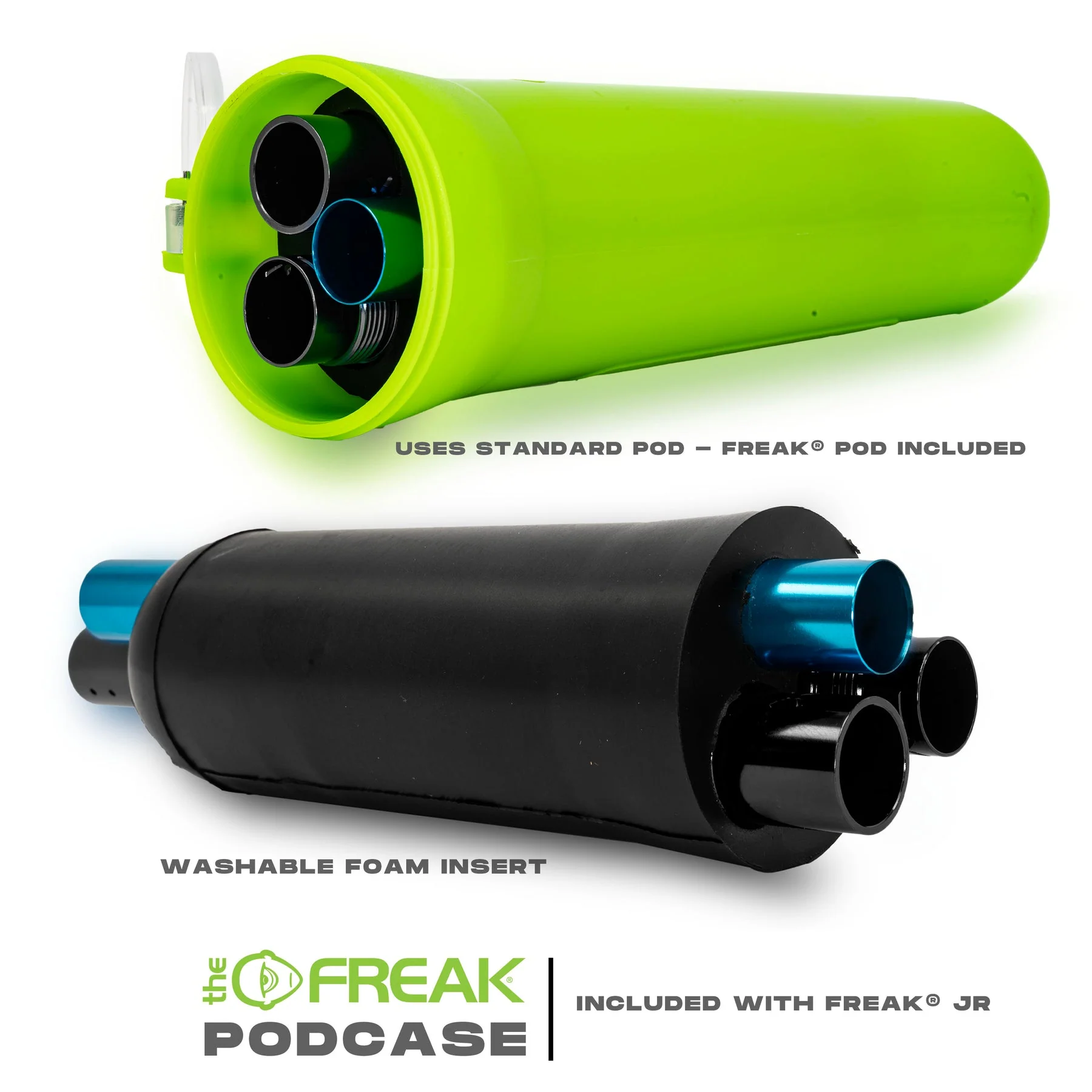 GoG Freak Jr. XL Barrel Kit - Autococker Thread - Dust Green - Image 2