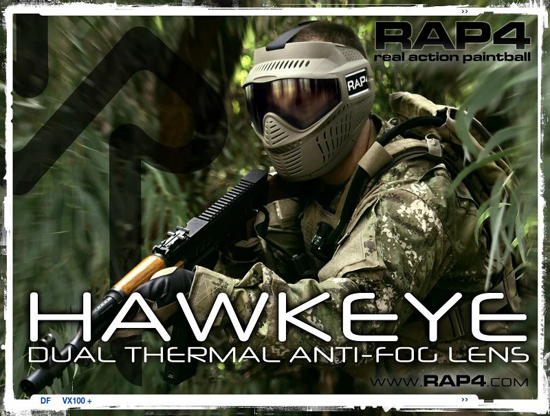 Hawkeye Paintball Mask (Clear) Limited Edition! - Image 4