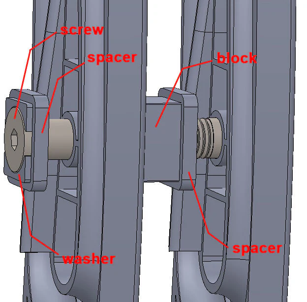 Helix Triple/Quad Mag Clamp Extension Kit - Image 3