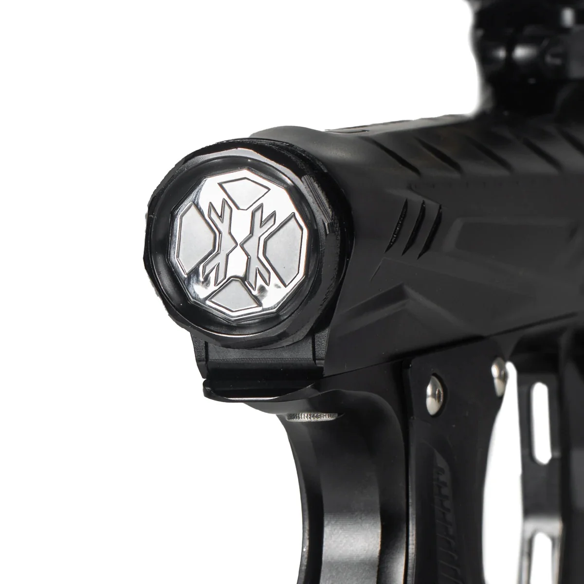 HK Army Shocker AMP Paintball Gun - Dust Black / Polished Black - Image 5