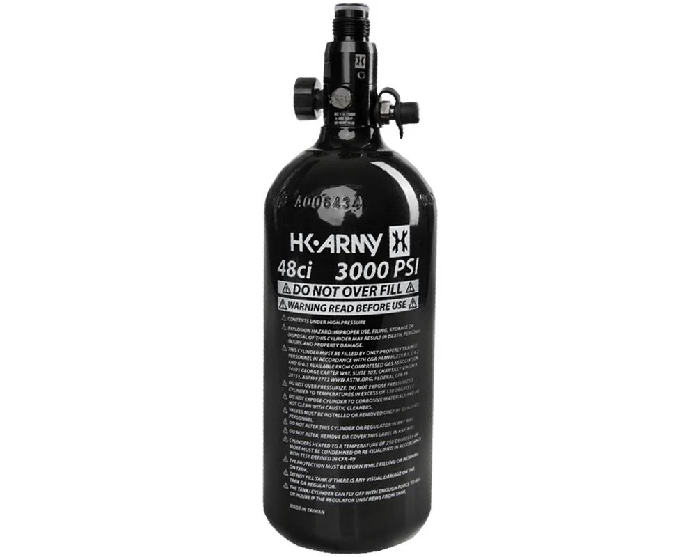 HK Army 48/3000 Aluminum Tank - Black - Image 2
