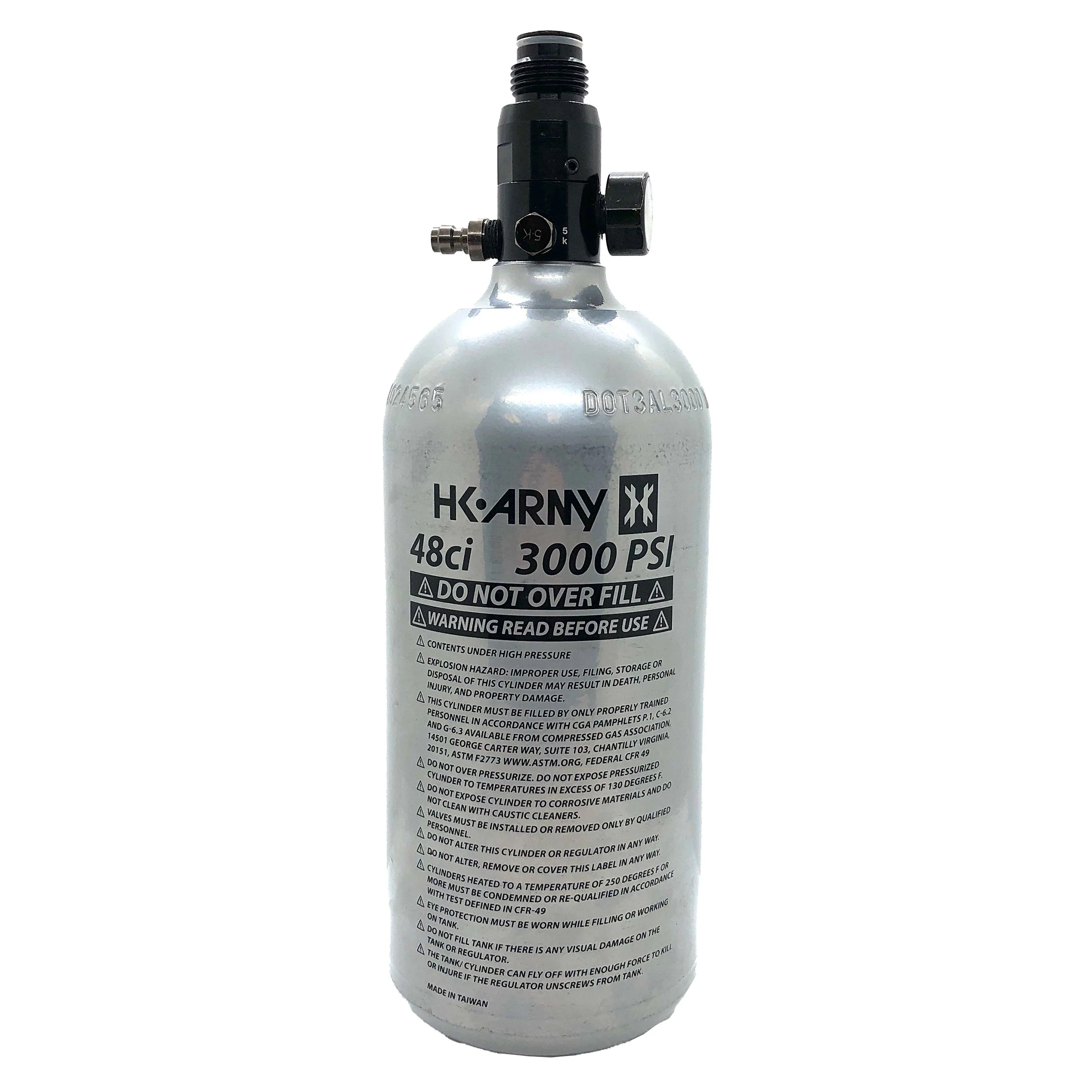 HK Army 48/3000 Aluminum Tank - Gunmetal - Image 2