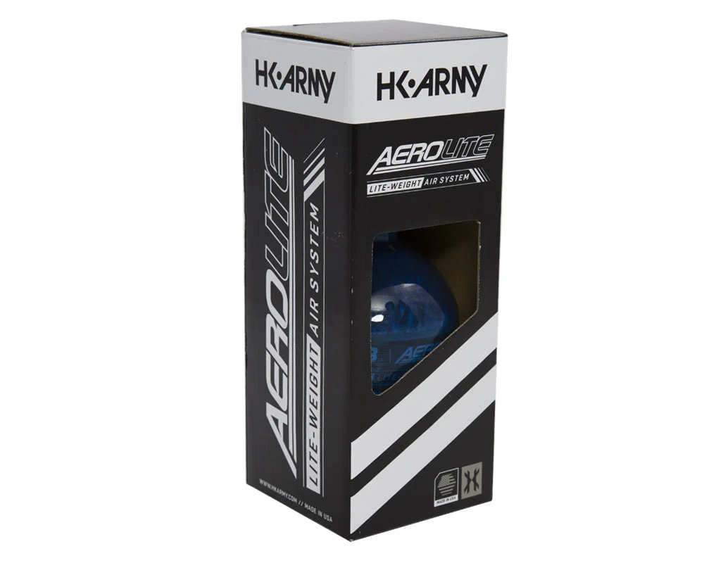 HK Army Aerolite Carbon Fiber Tank - 48ci / 4500psi - Blue - Image 3