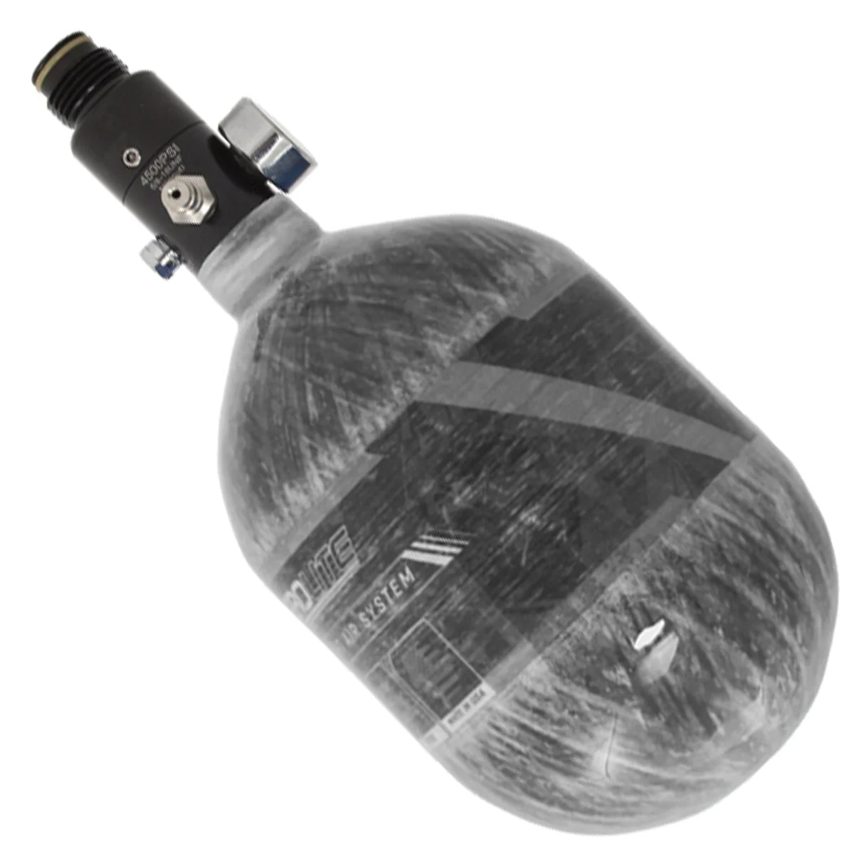 HK Army Aerolite Carbon Fiber Tank - 48ci / 4500psi - Clear - Image 3