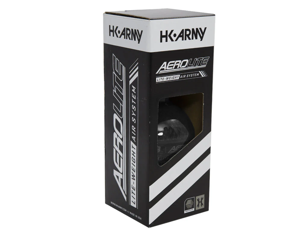 HK Army Aerolite Carbon Fiber Tank - 48ci / 4500psi - Smoke - Image 2