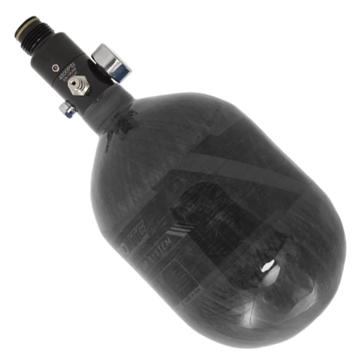HK Army Aerolite Carbon Fiber Tank - 48ci / 4500psi - Smoke - Image 3