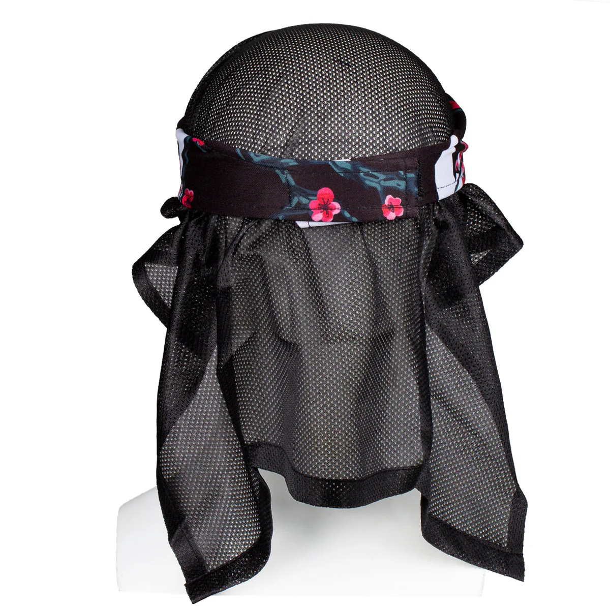 HK Army Blossom Black Headwrap - Image 2