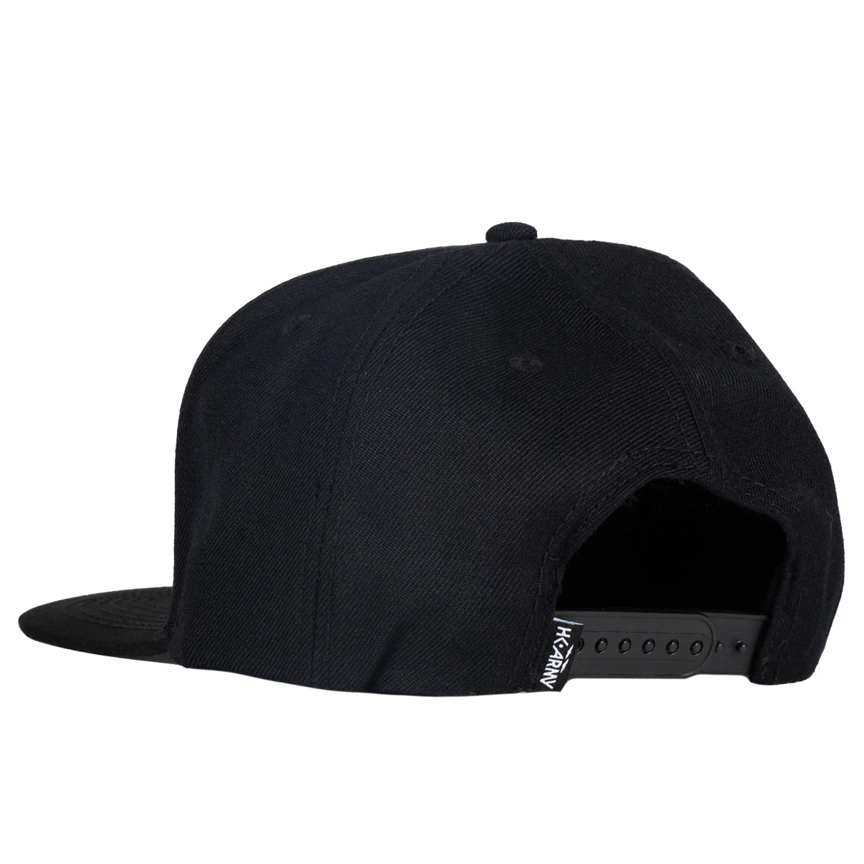 HK Army Edge Snapback Hat - Black - Image 2