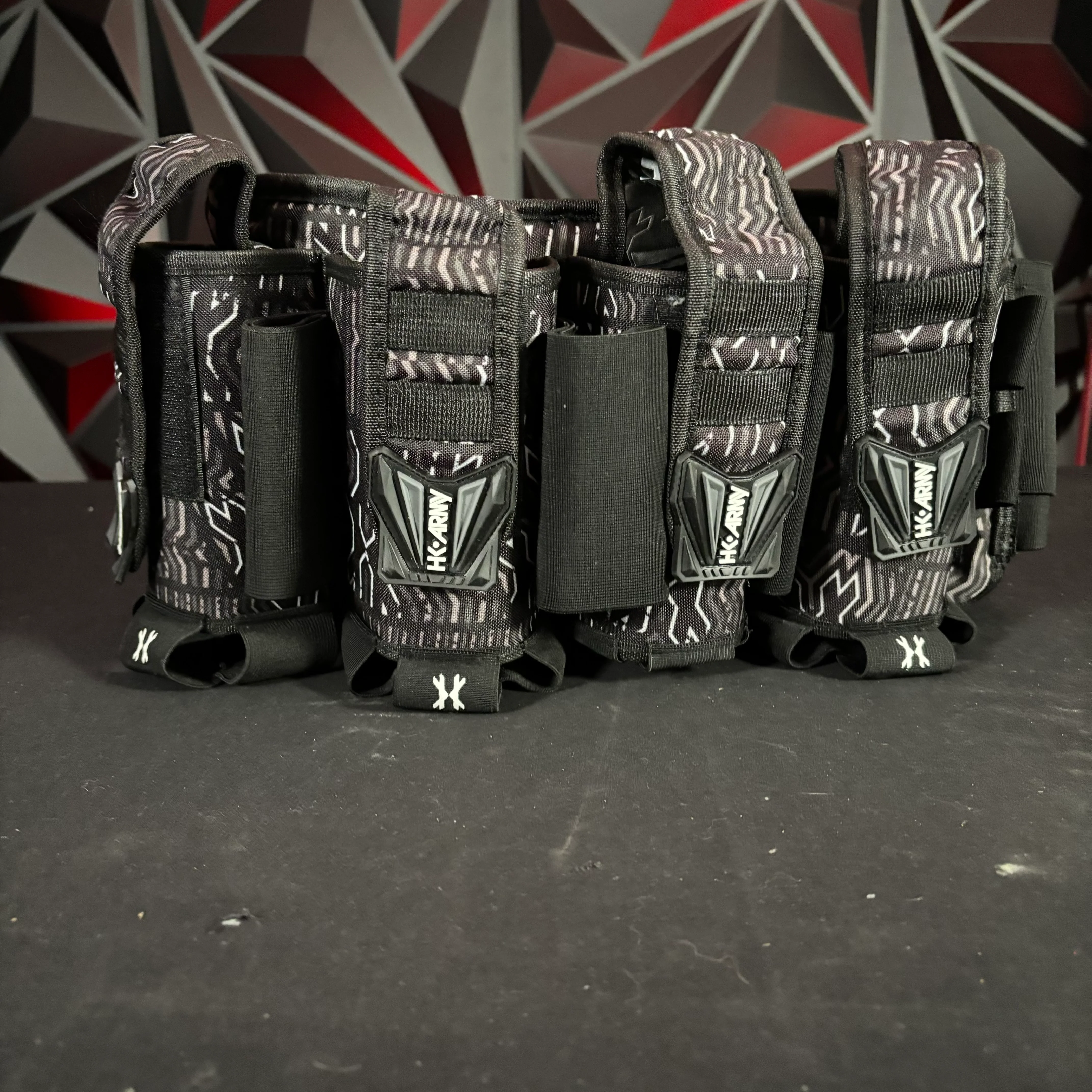 HK Army Eject 4+7 Paintball Pod Pack- Black/White