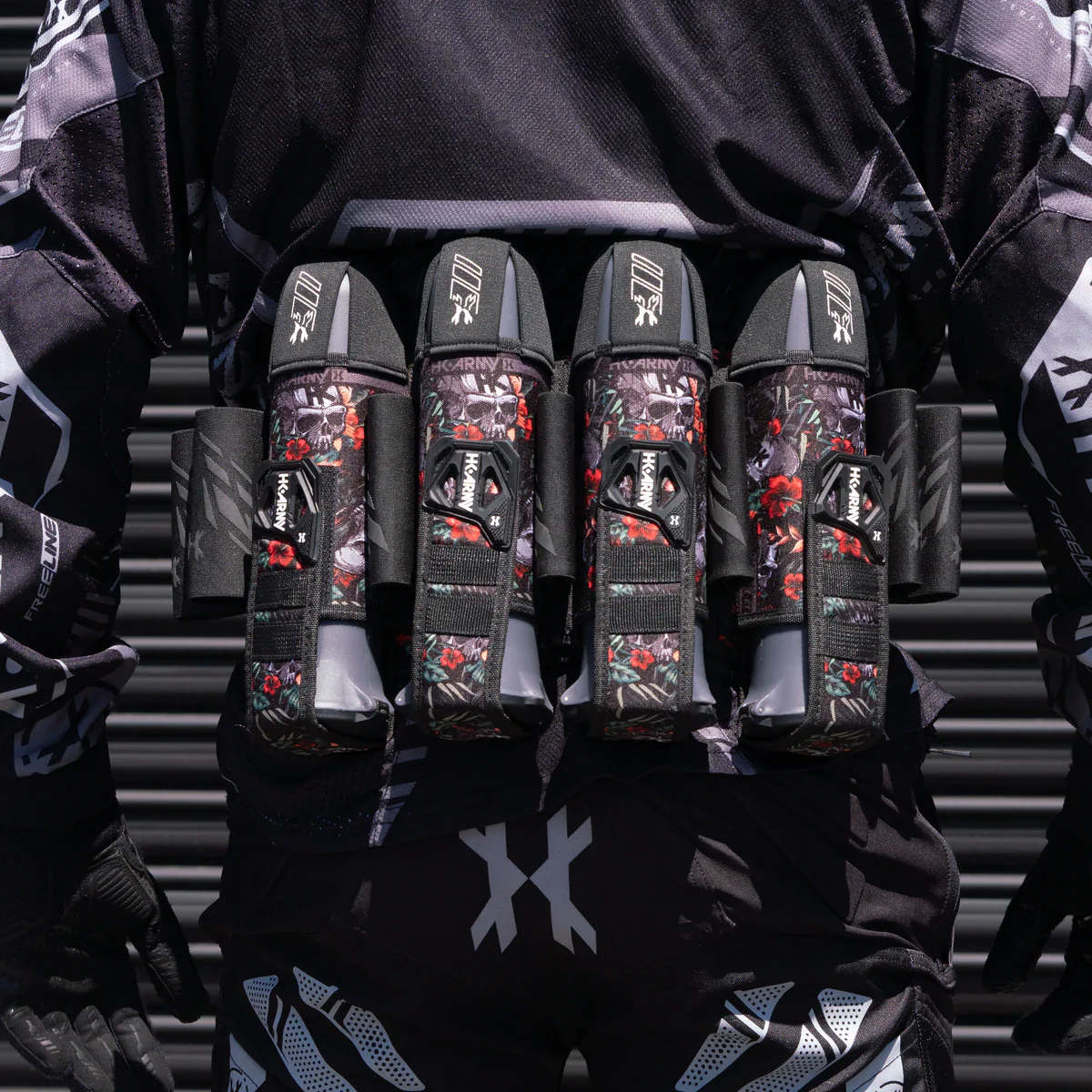 HK Army Eject Harness - Tropical Skull 4+3 - Image 3