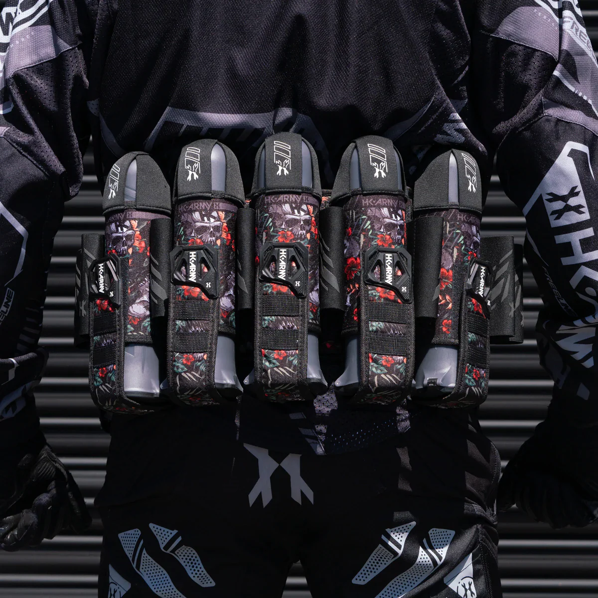 HK Army Eject Harness - Tropical Skull 5+4 - Image 4