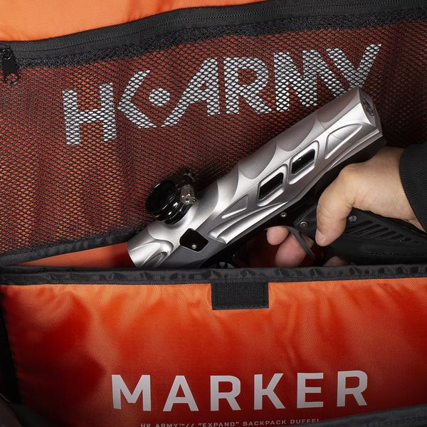 HK Army Expand 75L - Roller Gear Bag - Black/Stealth - Image 6