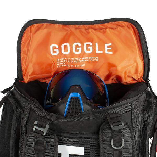 HK Army Expand 75L - Roller Gear Bag - Black/Stealth - Image 7