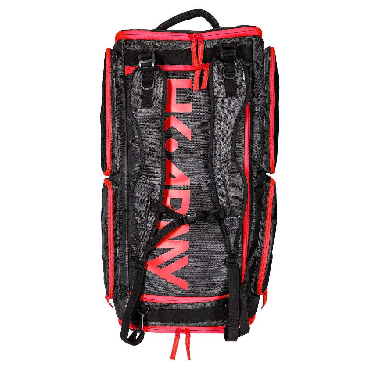 HK Army Expand 75L - Roller Gear Bag - Shroud Red - Image 12