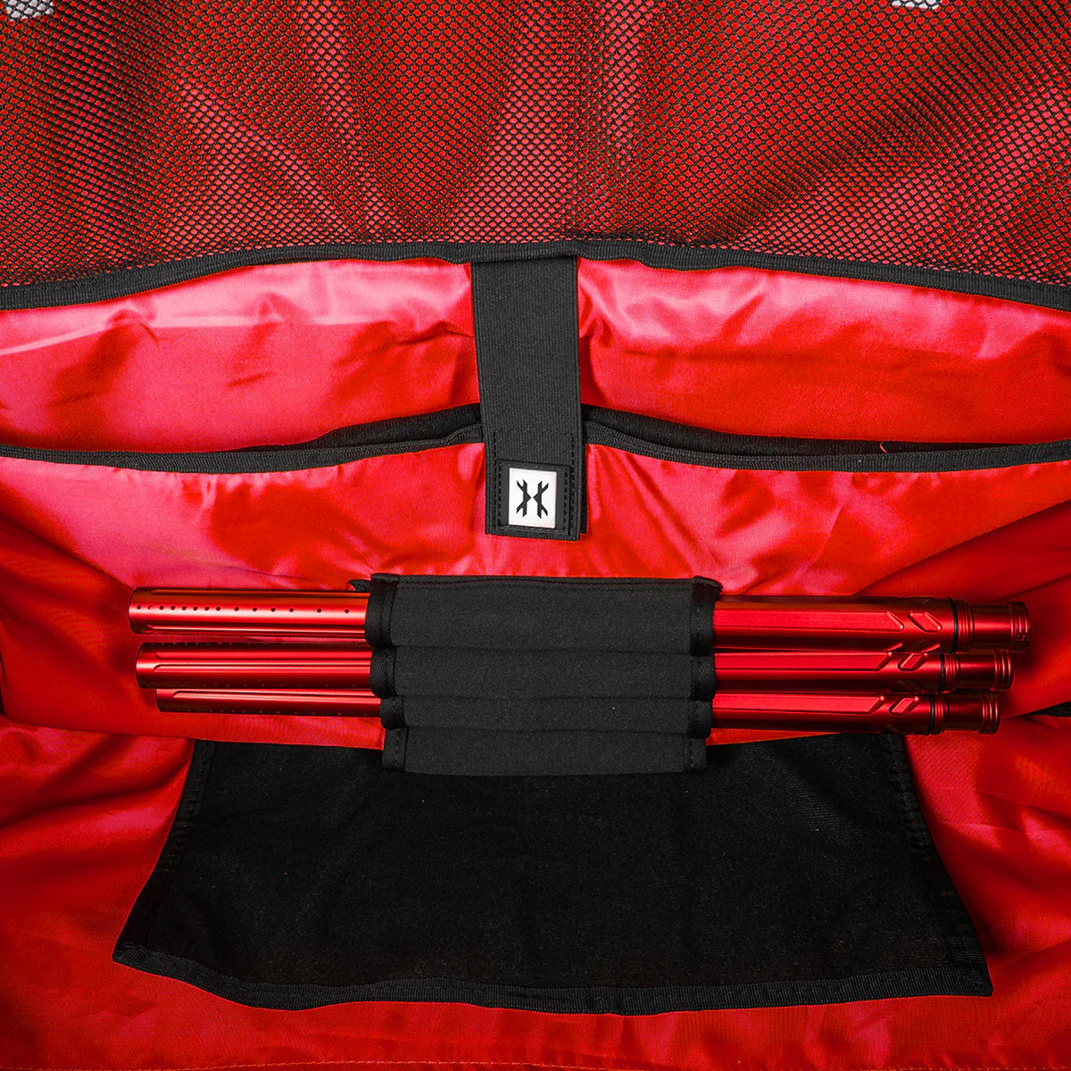 HK Army Expand 75L - Roller Gear Bag - Shroud Red - Image 9