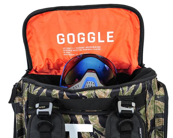 HK Army Expand 75L - Roller Gear Bag - Tiger Camo - Image 7