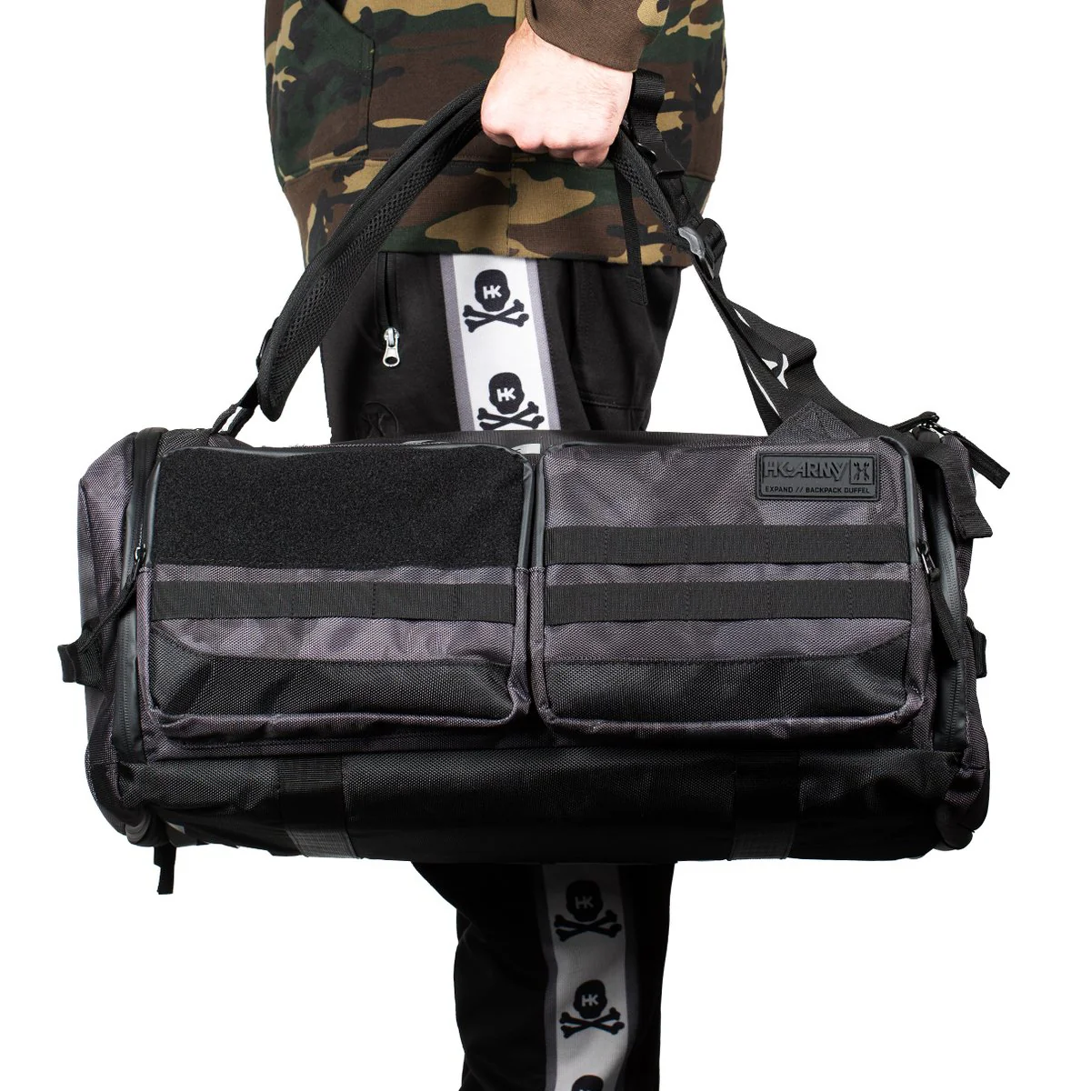 HK Army Expand Gear Bag Backpack 35L - Shroud Blackout - Image 3