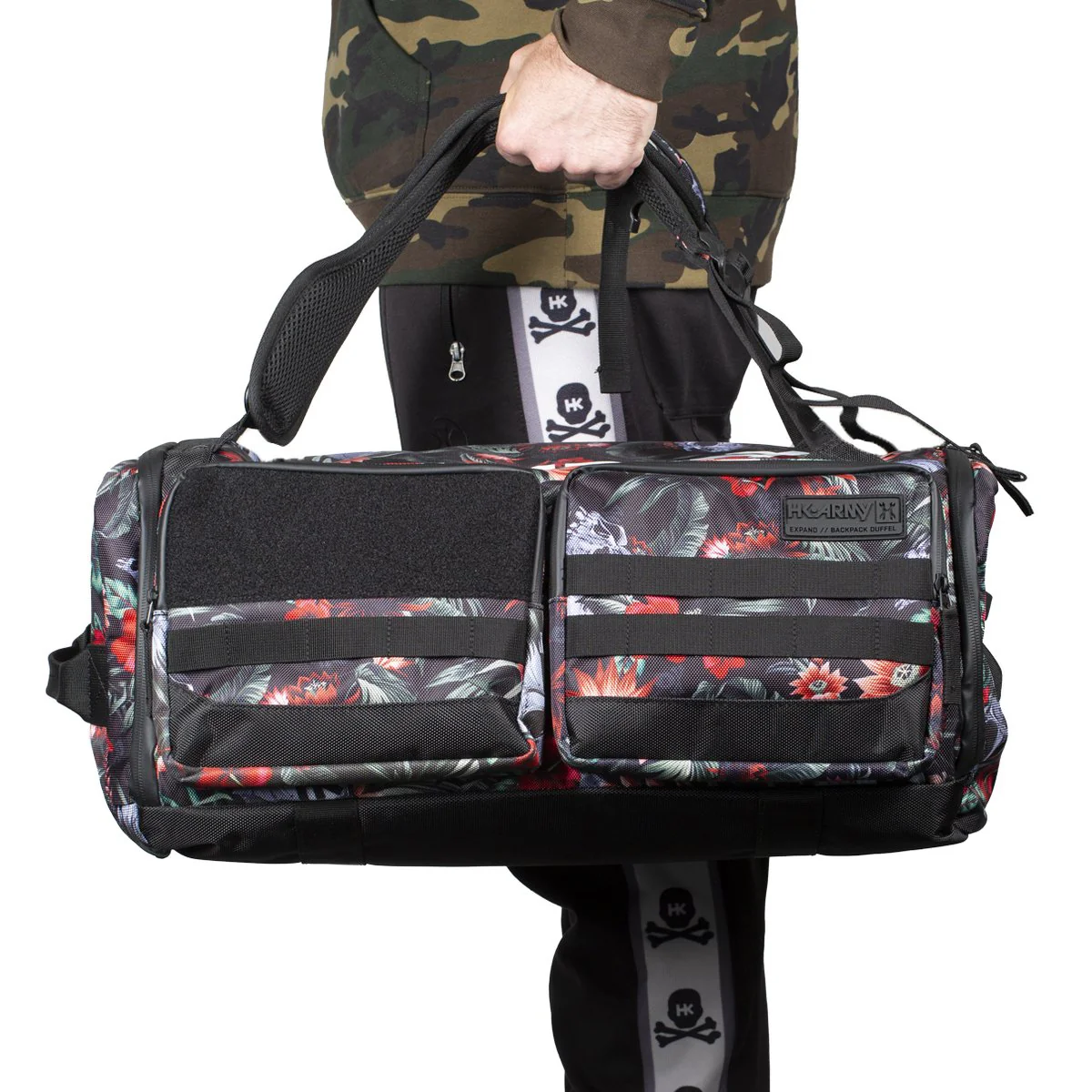 HK Army Expand Gear Bag Backpack 35L - Tropical Skull - Image 2