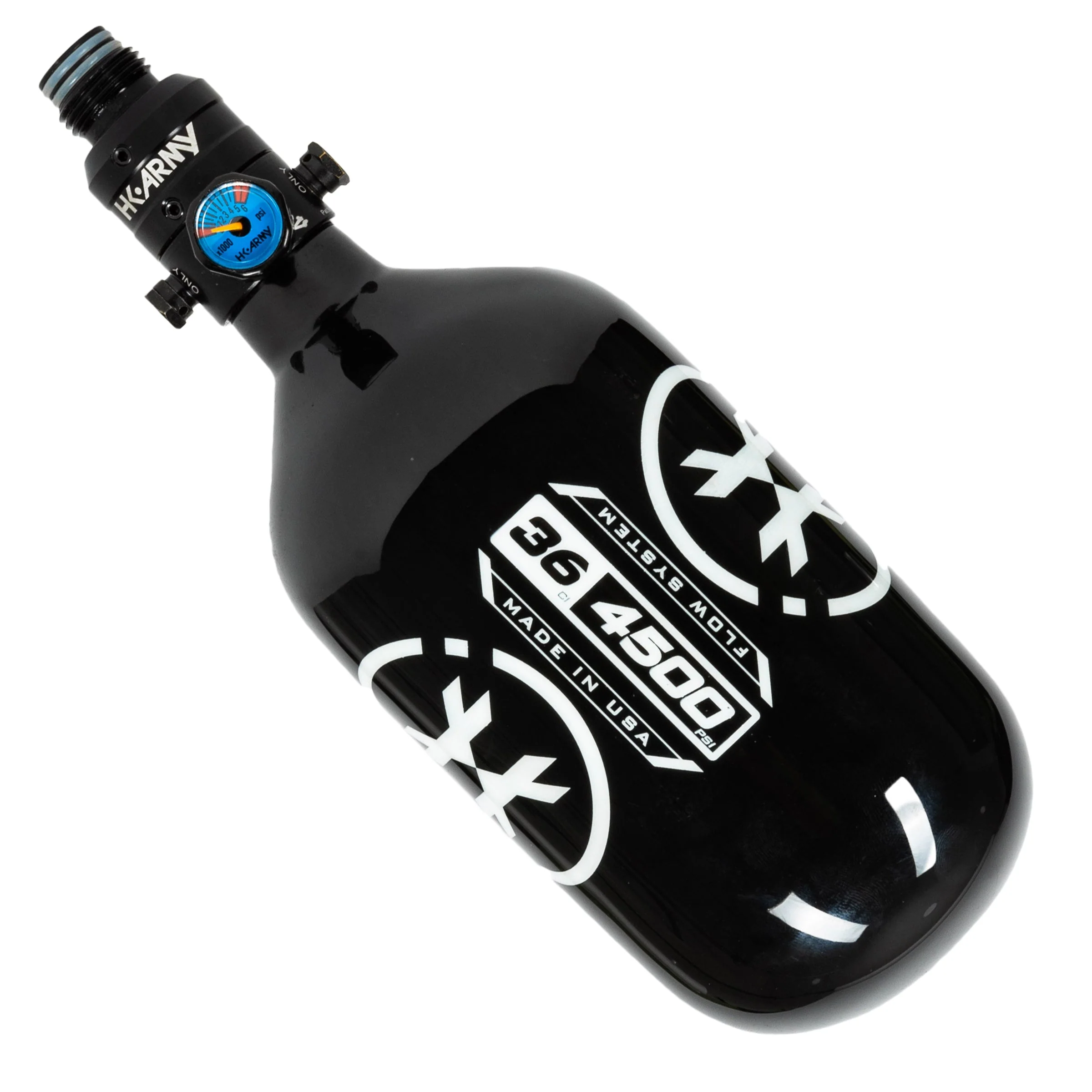 HK Army Extra Lite Carbon Fiber Tank - Pro Reg - 36/4500 PSI - Black - Image 2