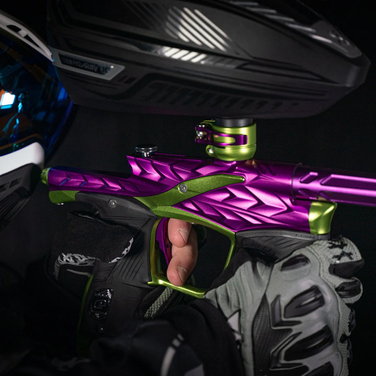 HK Army Fossil Planet Eclipse LV1.6 XV Paintball Gun - Slime - Image 4