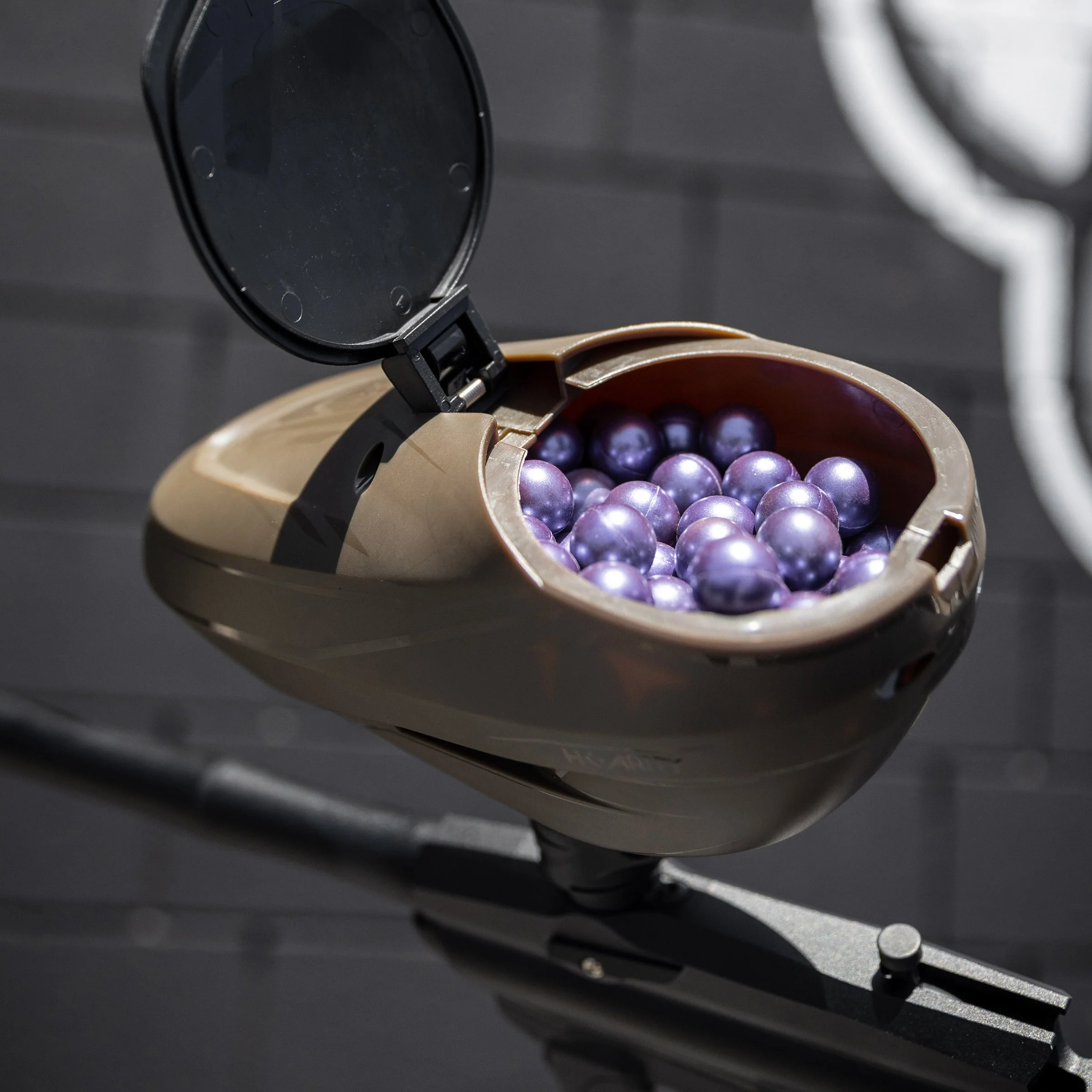 HK Army GFX Gravity Paintball Loader - Tan - Image 7
