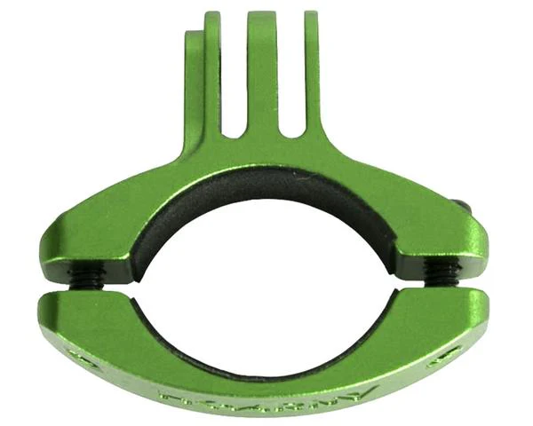 HK Army Go Pro Barrel Camera Mount - Neon Green - Image 2