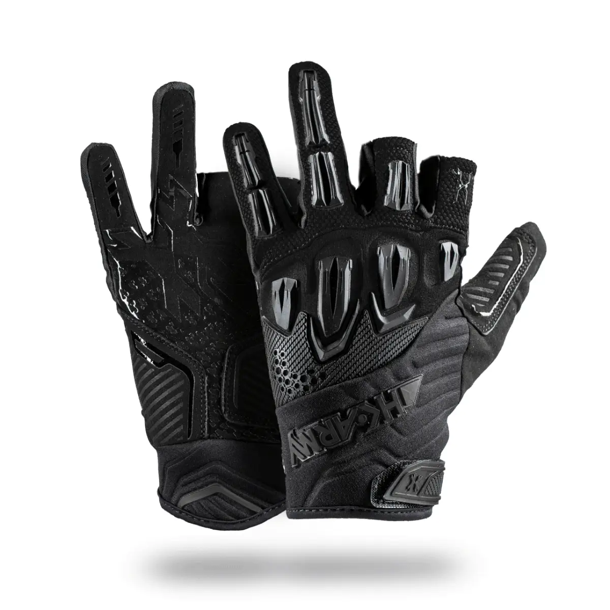 HK Army Hardline "Armored" Glove - Blackout - Large - Image 2