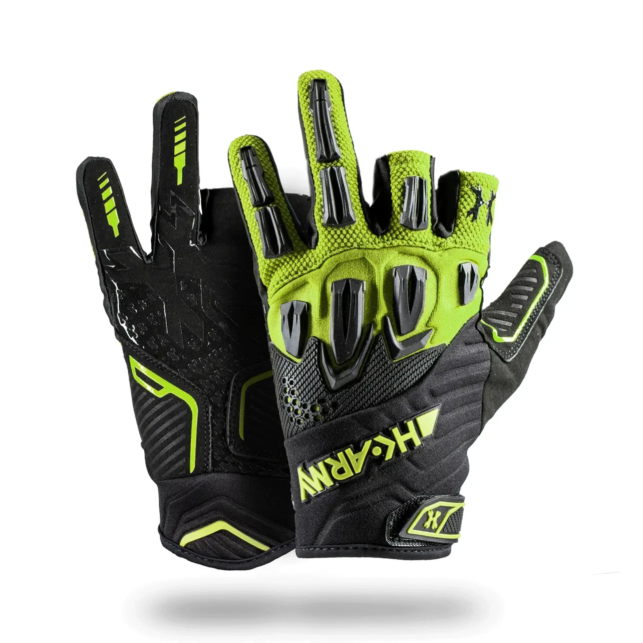 HK Army Hardline "Armored" Glove - Energy - Large