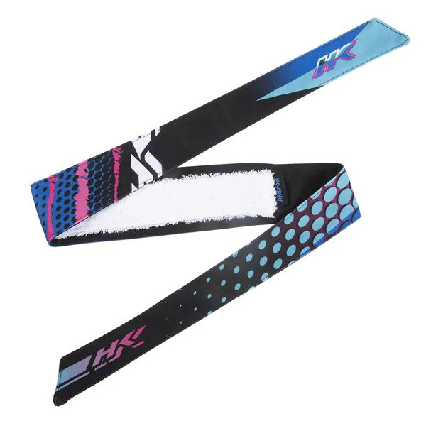 HK Army Headband - Retro "Edge" Blue/Pink - Image 2