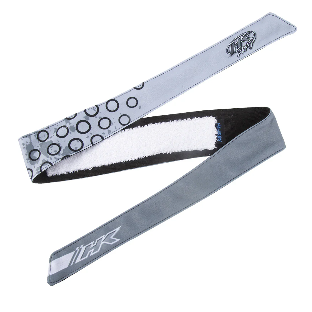 HK Army Headband - Retro "Liquid" Slate Grey - Image 2