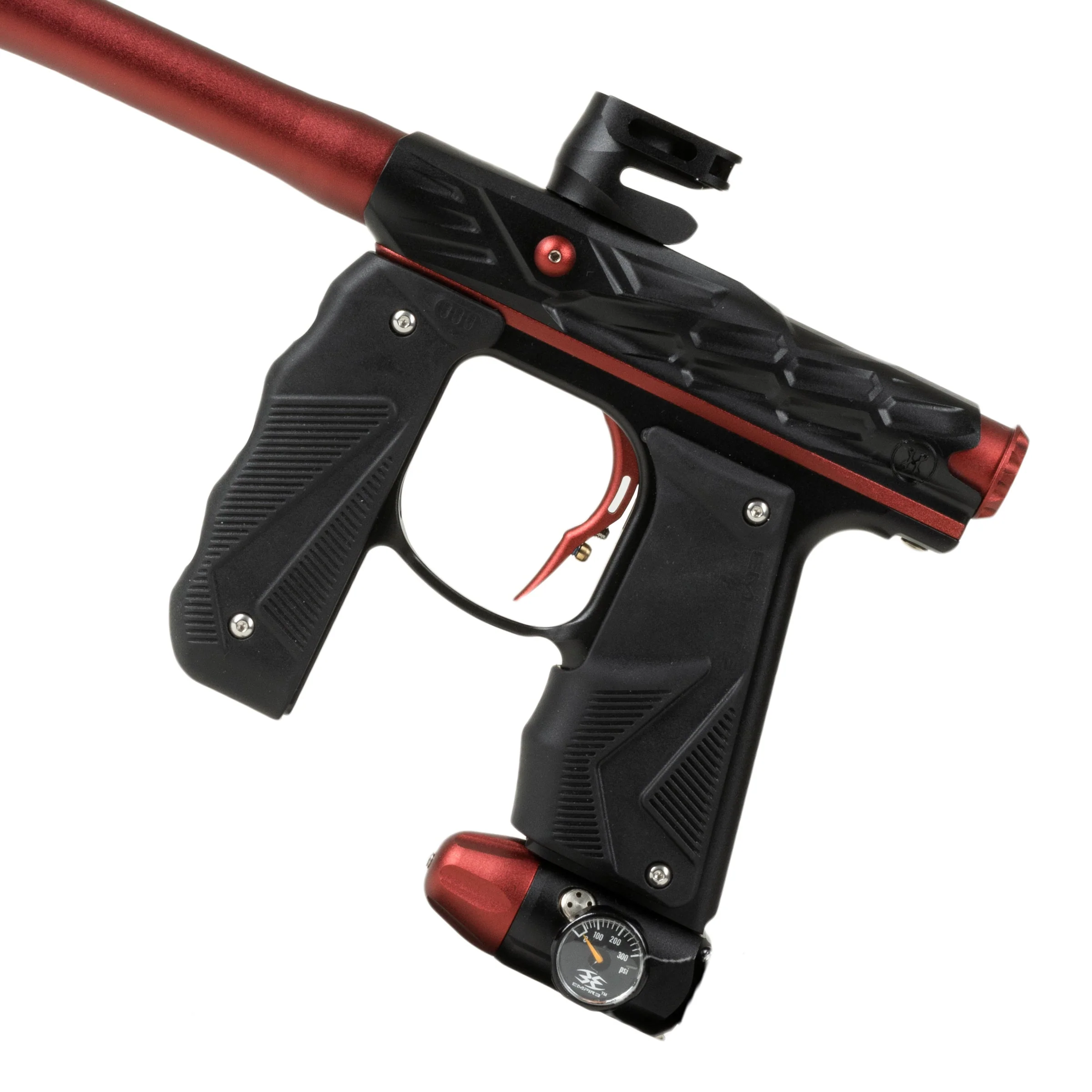 HK Army Hive Mini GS Paintball Gun - Black/Red - Image 3
