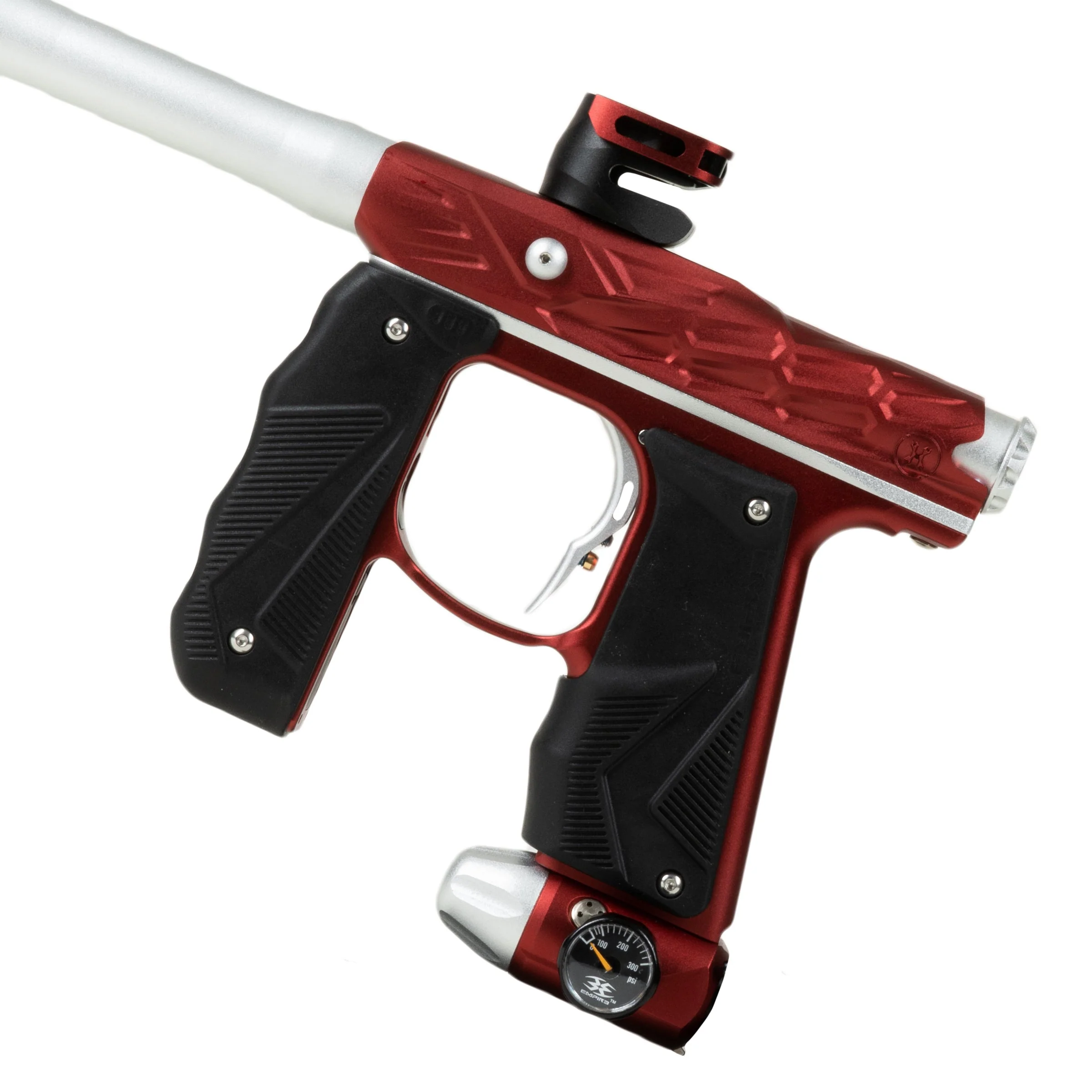 HK Army Hive Mini GS Paintball Gun - Red/Silver - Image 4