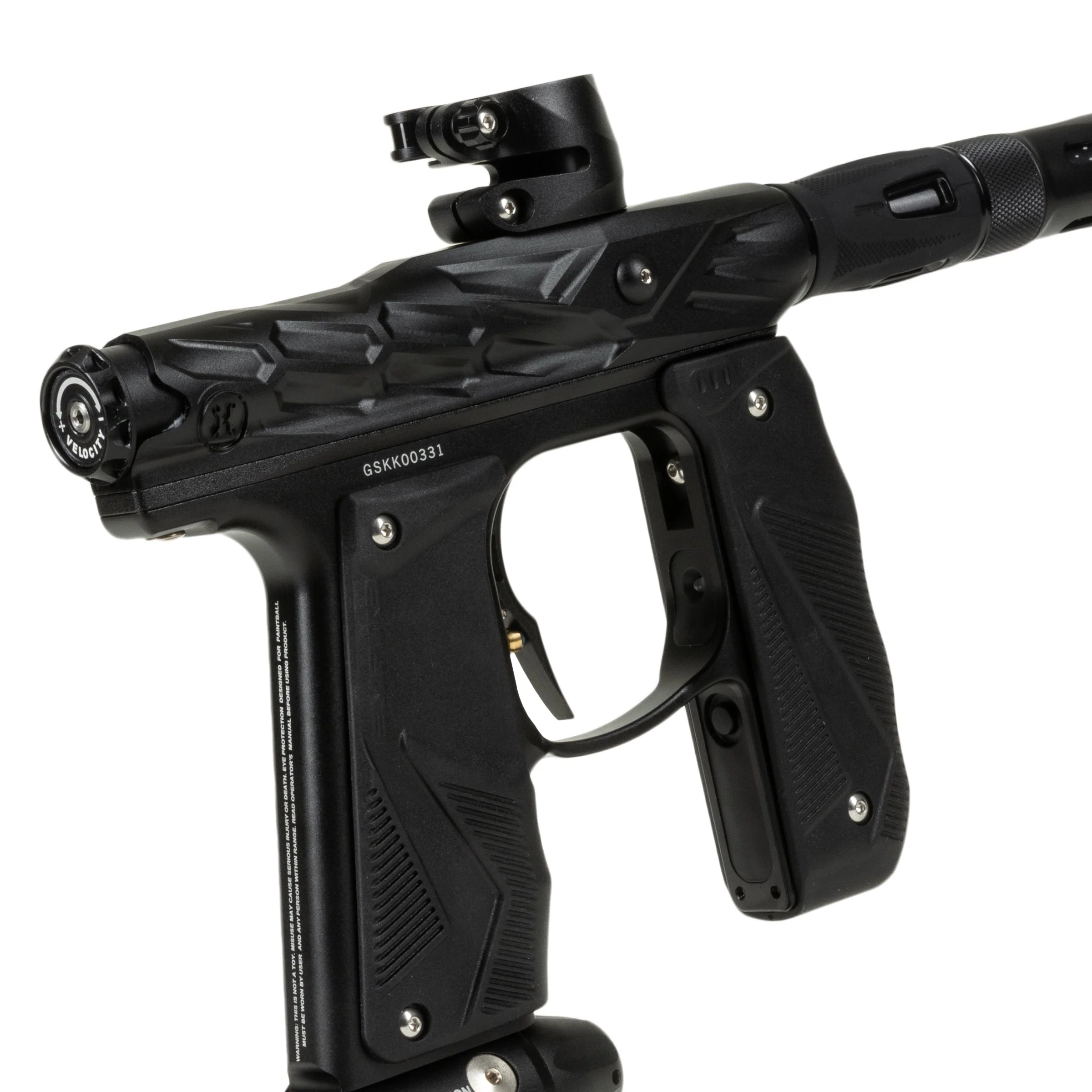 HK Army Hive Mini GS Paintball Gun w/ LAZR Barrel - Black - Image 4
