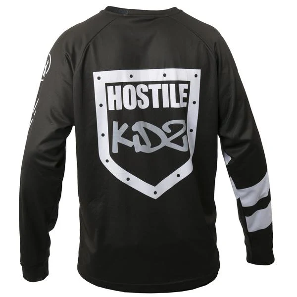 HK Army Hostile Dry Fit Long Sleeve - Black - Image 2