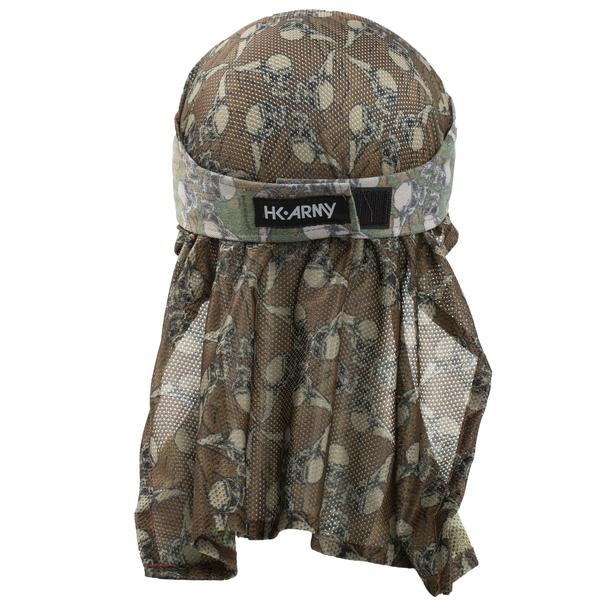 HK Army Hostilewear Headwrap - Forest Skulls / Tan Mesh - Image 2