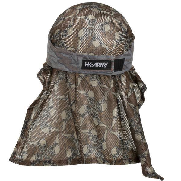 HK Army Hostilewear Headwrap - Forest Snakes / Tan Mesh - Image 2