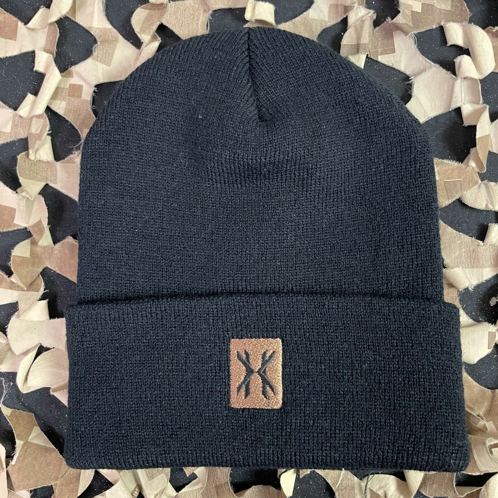 HK Army Hostilewear "HK Army" Beanie - Tan (HK Logo) - Image 2