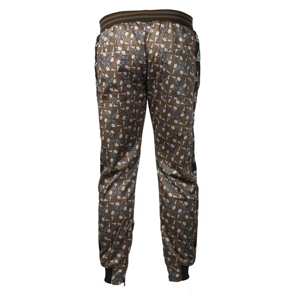HK Army Hostilewear Track Jogger- Skulls Brown - XL - Image 4