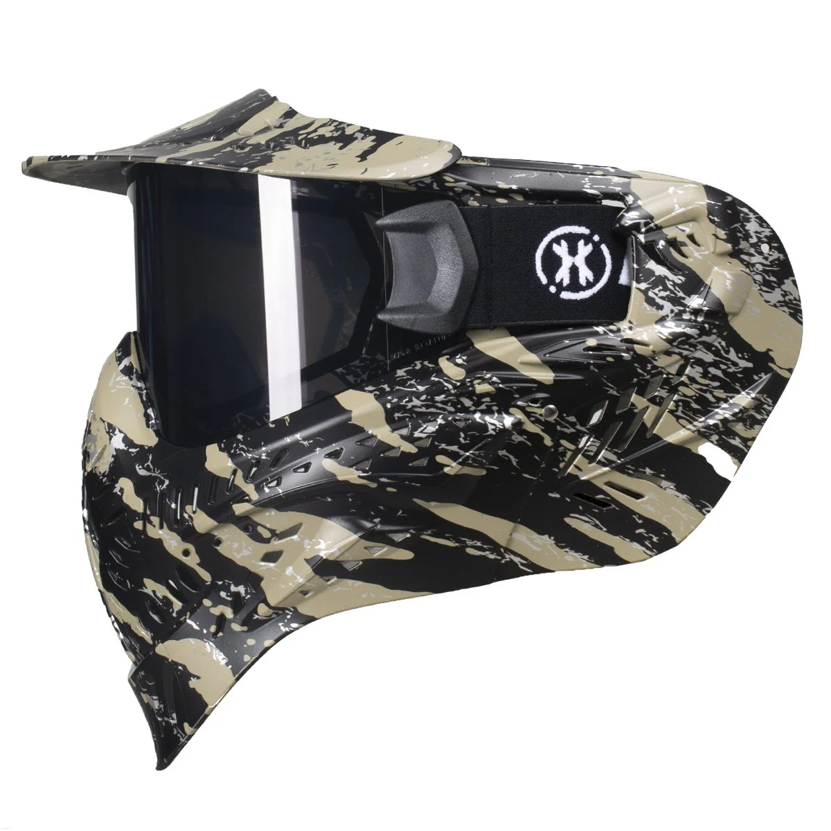 HK Army HSTL Goggle - Thermal Lens- Fracture - Black/Tan - Image 2
