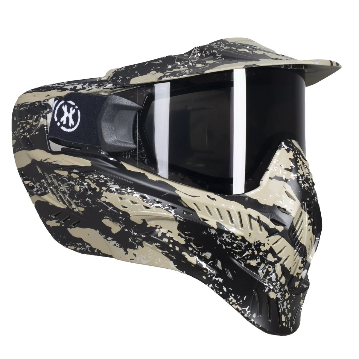 HK Army HSTL Goggle - Thermal Lens- Fracture - Black/Tan - Image 3