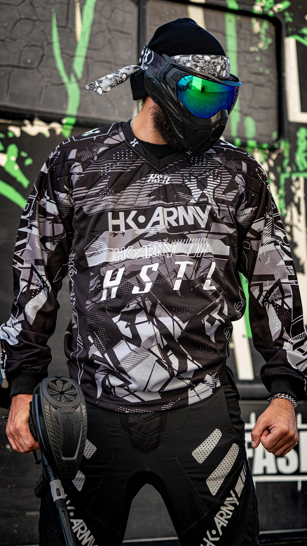 HK Army HSTL Line Jersey - Charcoal - Large - Image 2