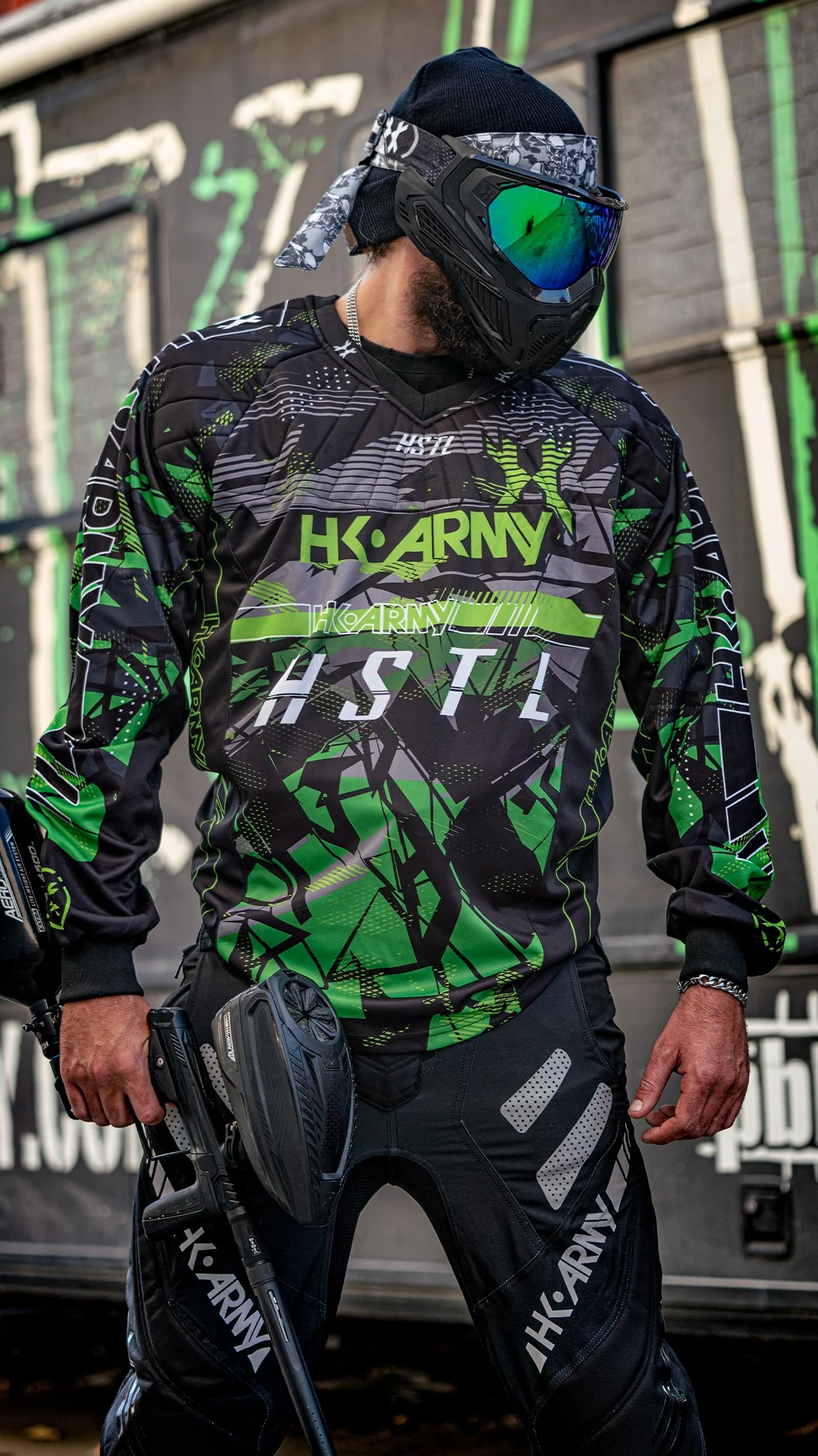 HK Army HSTL Line Jersey - Slime - Large - Image 2