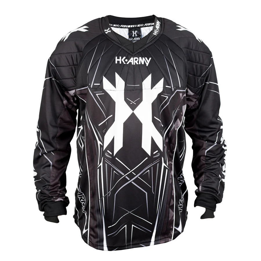 HK Army HSTL Line Paintball Jersey - Black/Grey - XL
