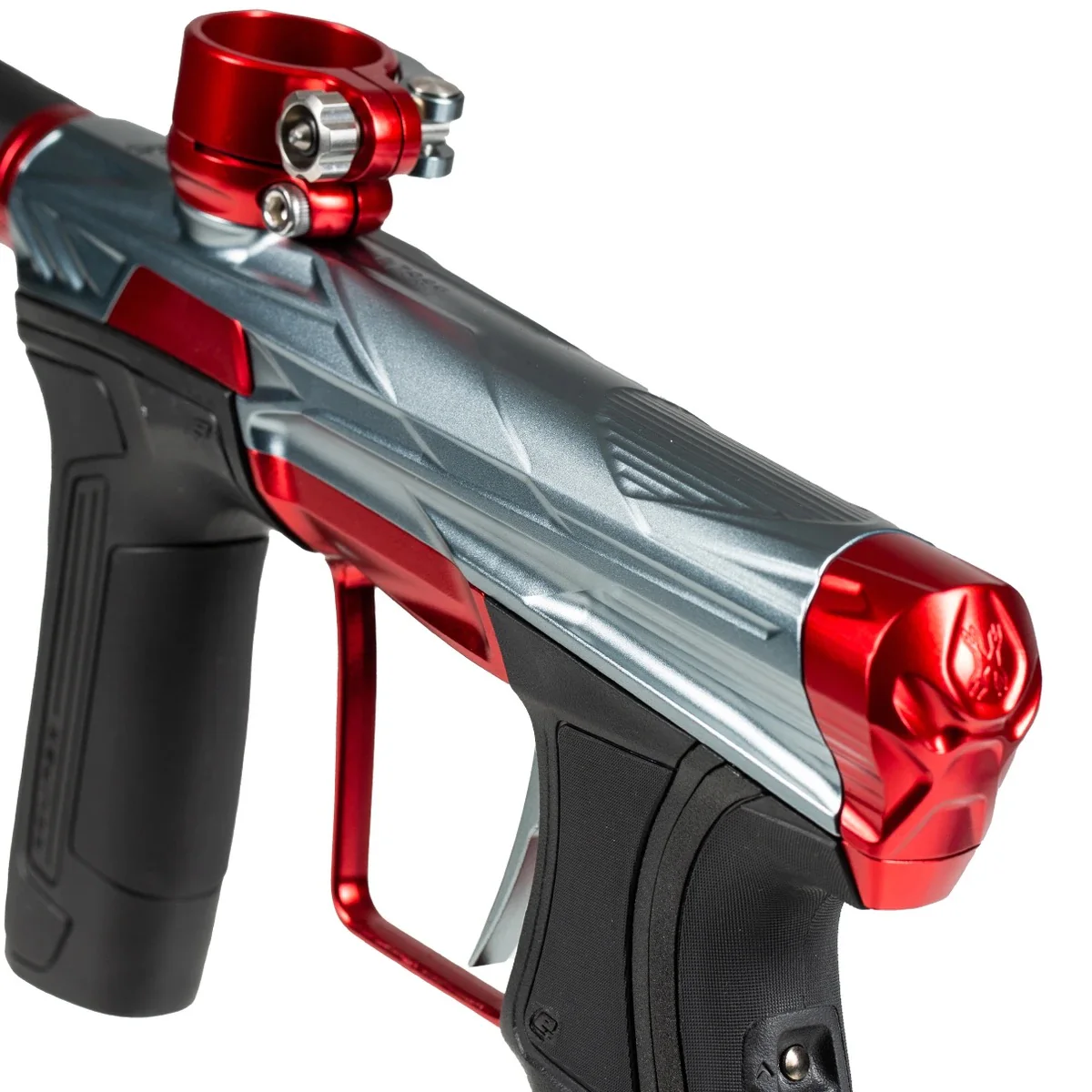 HK Army Invader CS2 Pro Paintball Gun - Ironman (Dust Pewter/Red) - Image 4