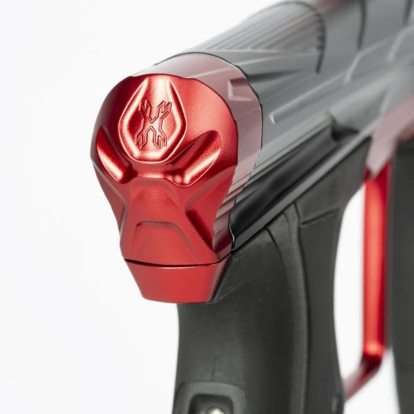 HK Army Invader Cs2 Pro Paintball Gun - Lava (Dust Black/Red) - Image 2