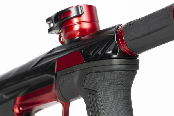 HK Army Invader Cs2 Pro Paintball Gun - Lava (Dust Black/Red) - Image 3