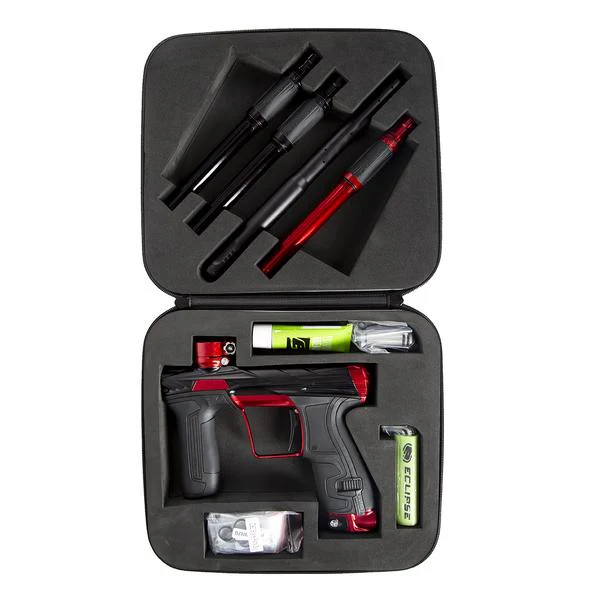 HK Army Invader Cs2 Pro Paintball Gun - Lava (Dust Black/Red) - Image 6