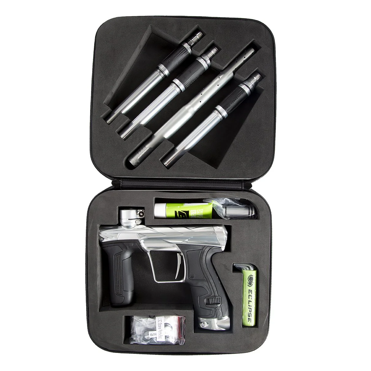 HK Army Invader Cs2 Pro Paintball Gun - Pure (Dust Titanium/Silver) - Image 6