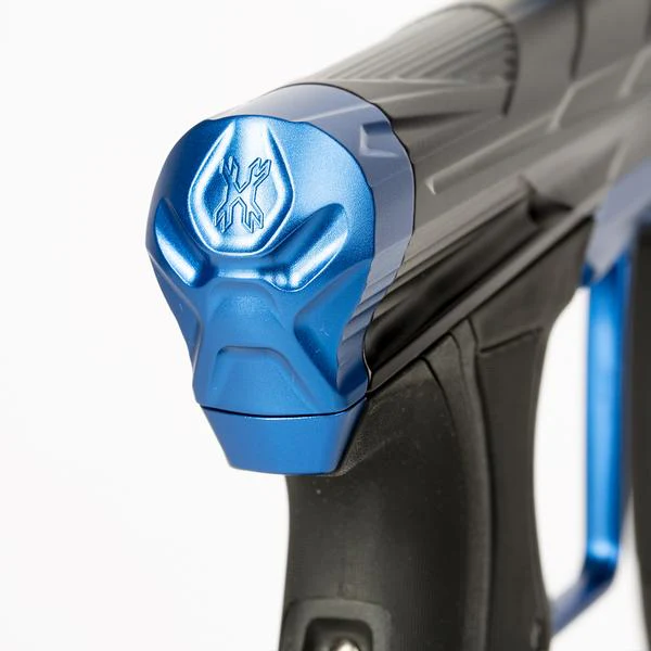 HK Army Invader Cs2 Pro Paintball Gun - Sapphire (Dust Black/Blue) - Image 2